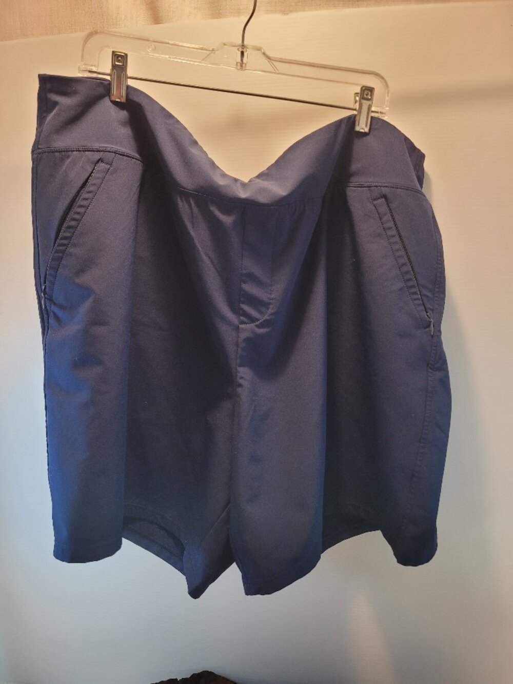 Tek Gear Athletic Pull On 2x Ladies Navy Shorts